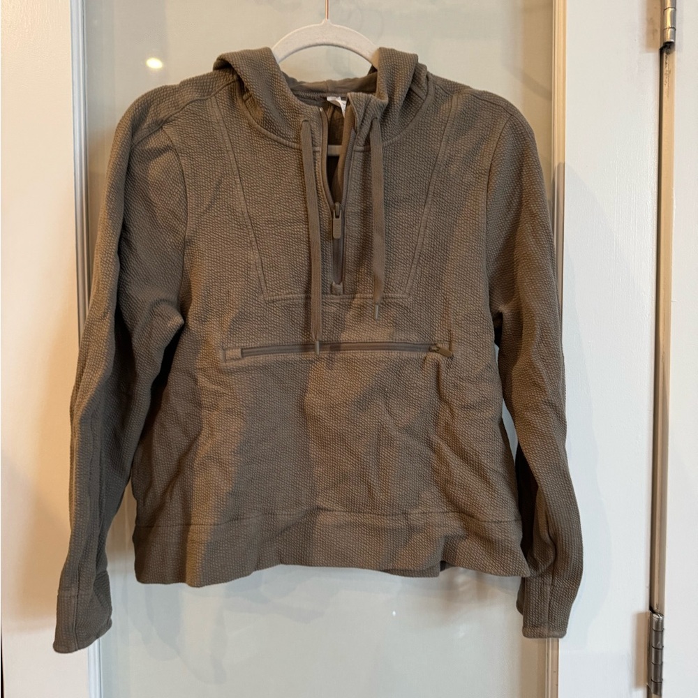 Lululemon Athletica Taupe Textured Jacket